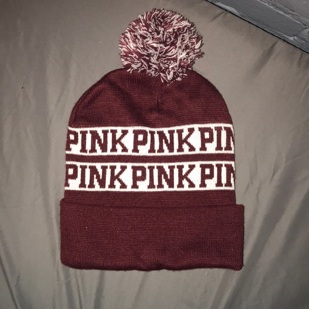 PINK beanie hat!